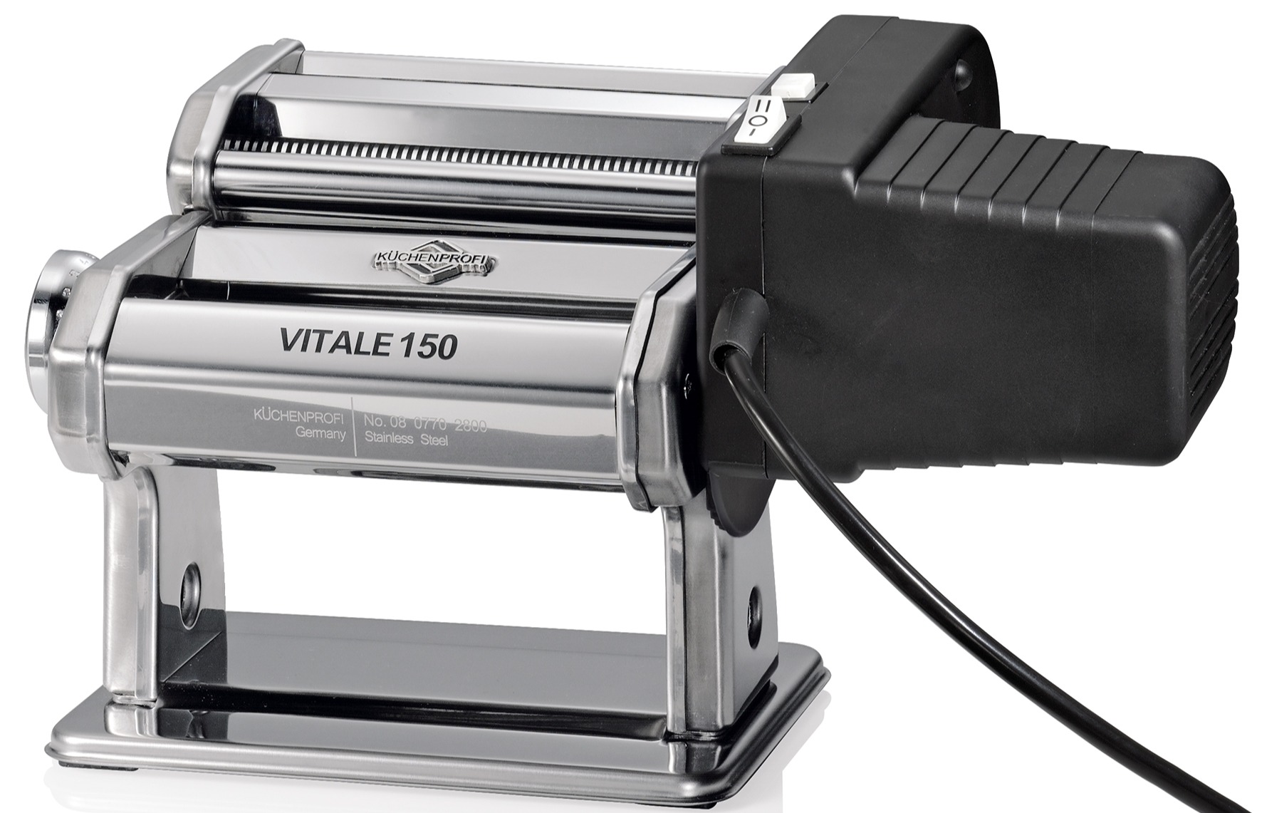 0807902802_VITALE 150 Strojek na těstoviny s elektrickým pohonem od Kuchenprofi 23